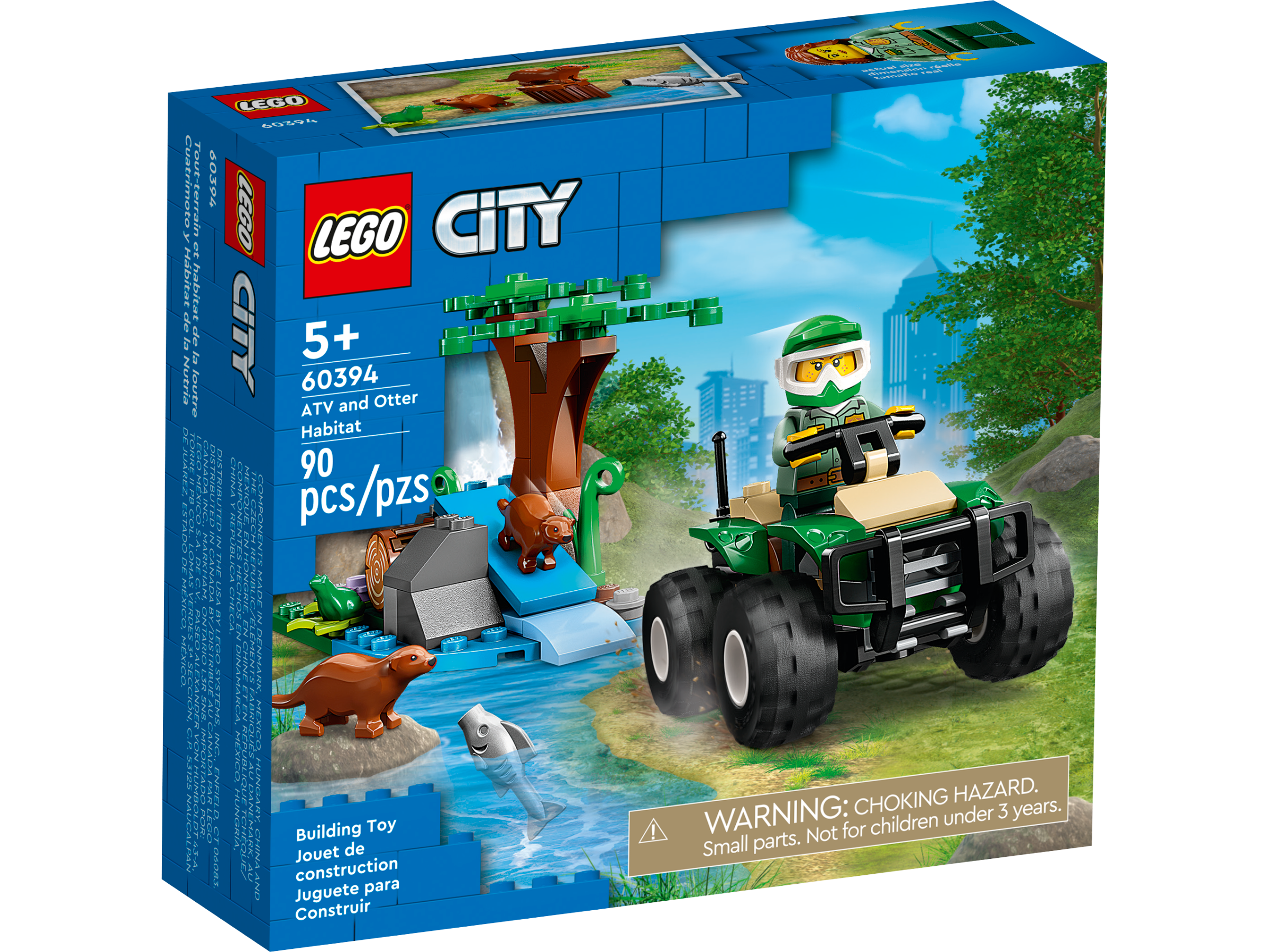 全地形车与水獭栖息地60394 | 城市| LEGO.com CN