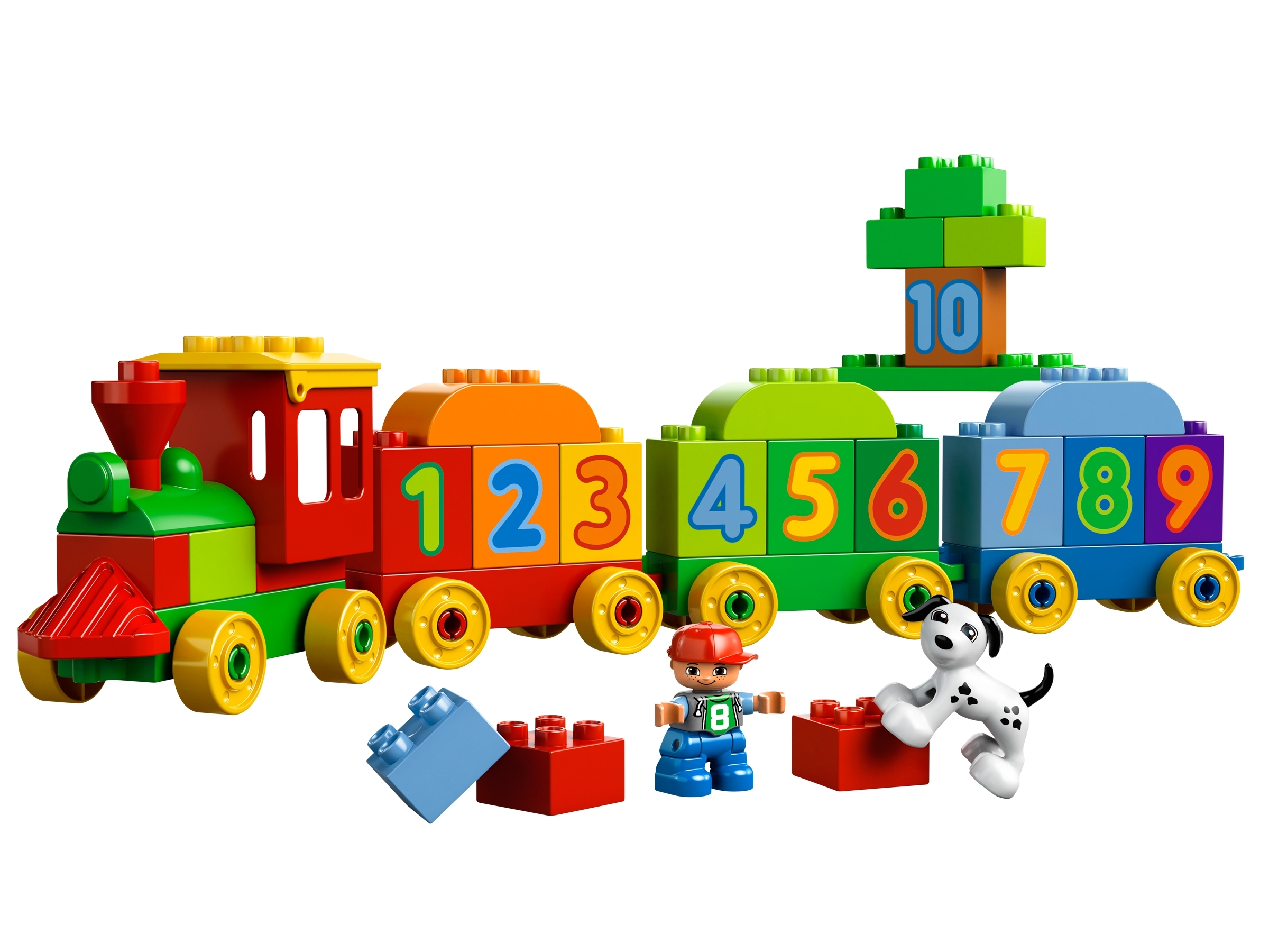 duplo lego number train