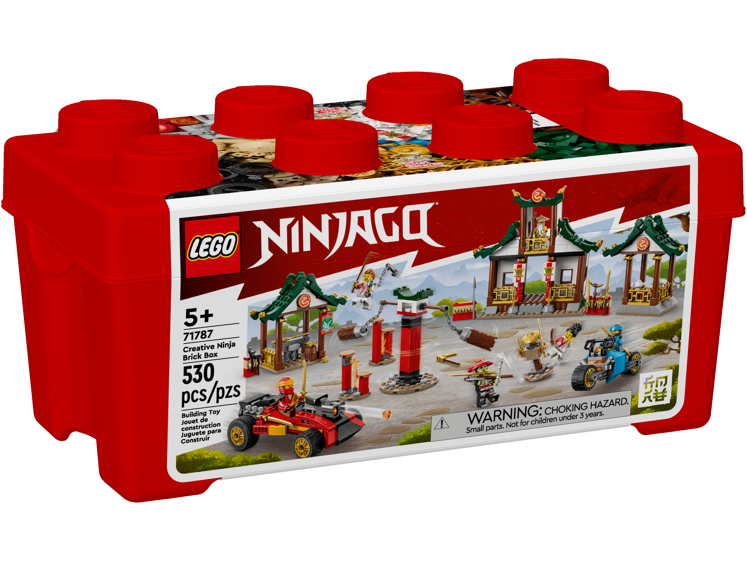 Creative Ninja Brick Box 71787 | NINJAGO® | Buy online at the 