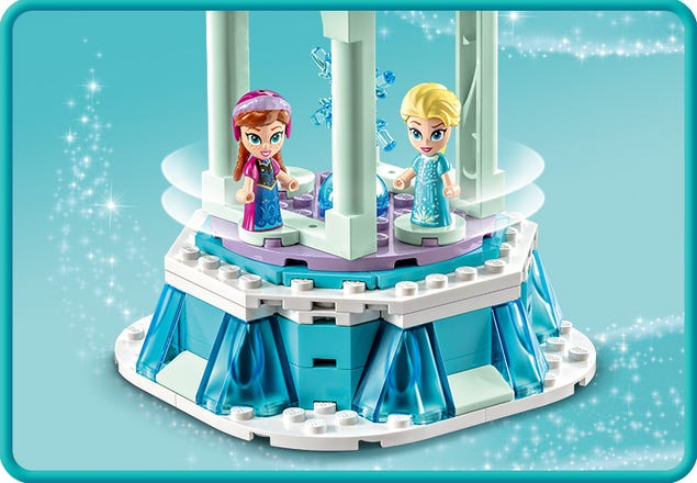 LEGO® Disney Princesse 43218 Le Manège Magique d'Anna et Elsa