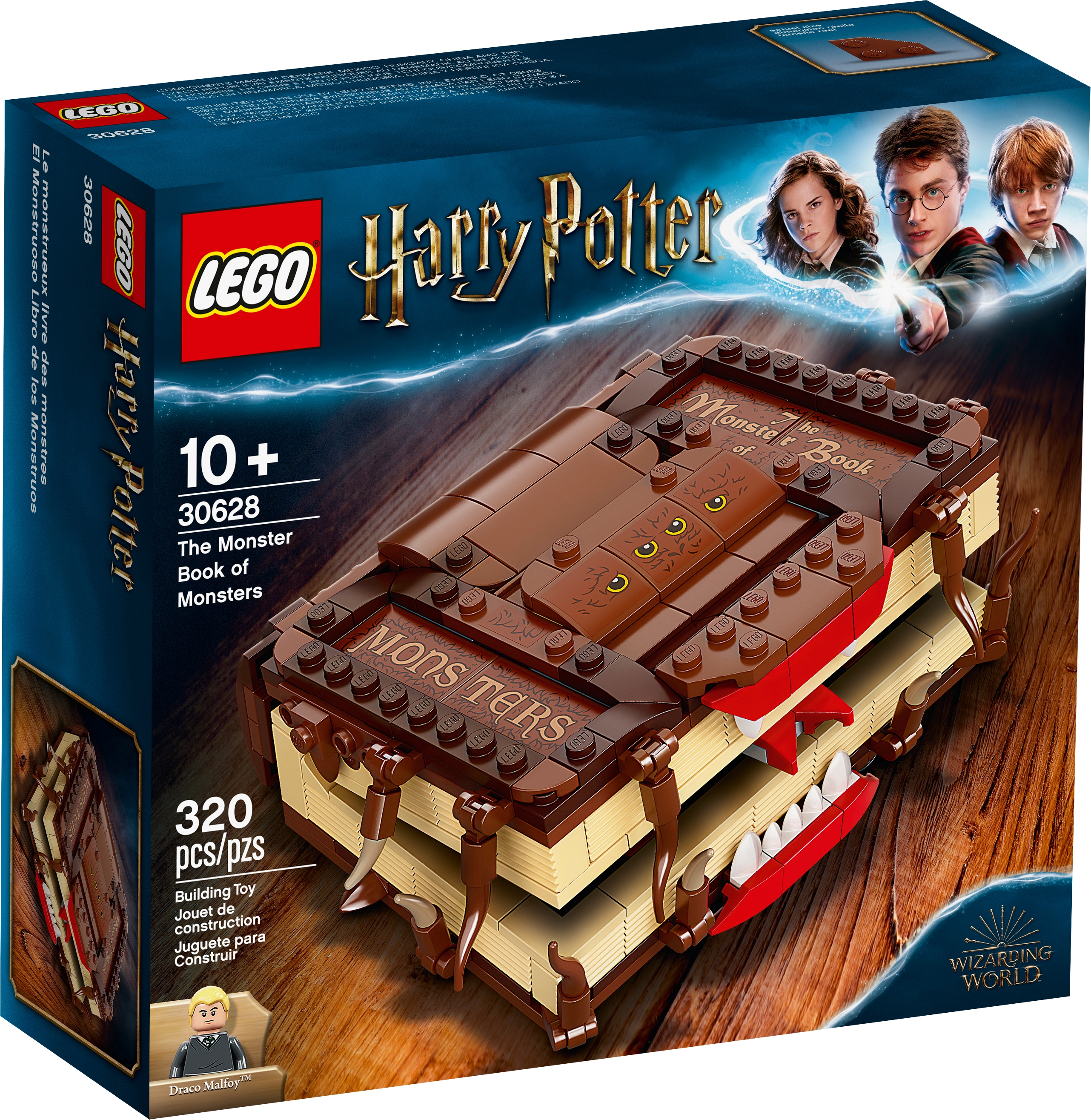 The Monster Book Of Monsters 30628 Harry Potter Buy Online At The Official Lego Shop Us - book of monsters codes roblox