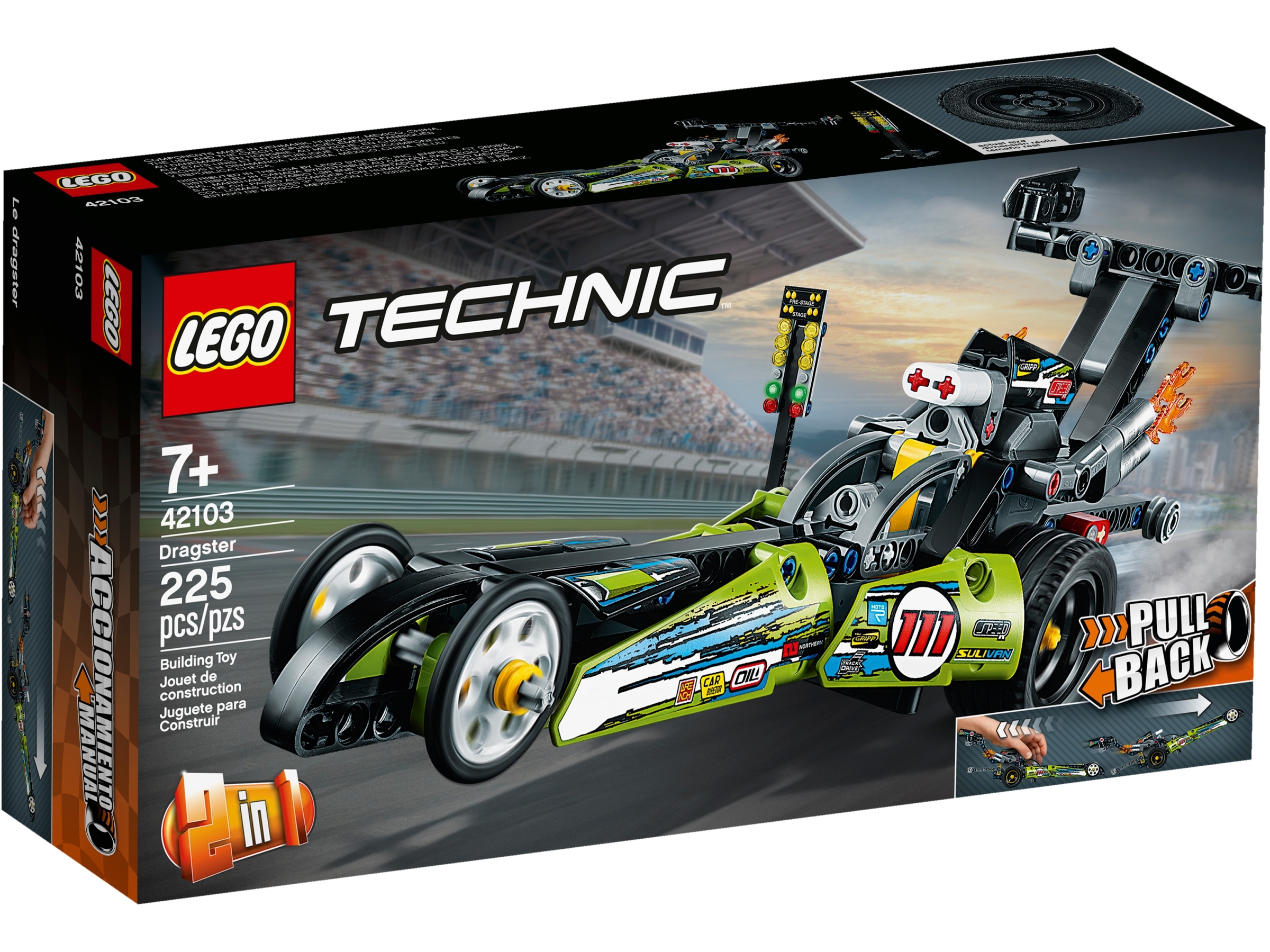lego technic drag racer