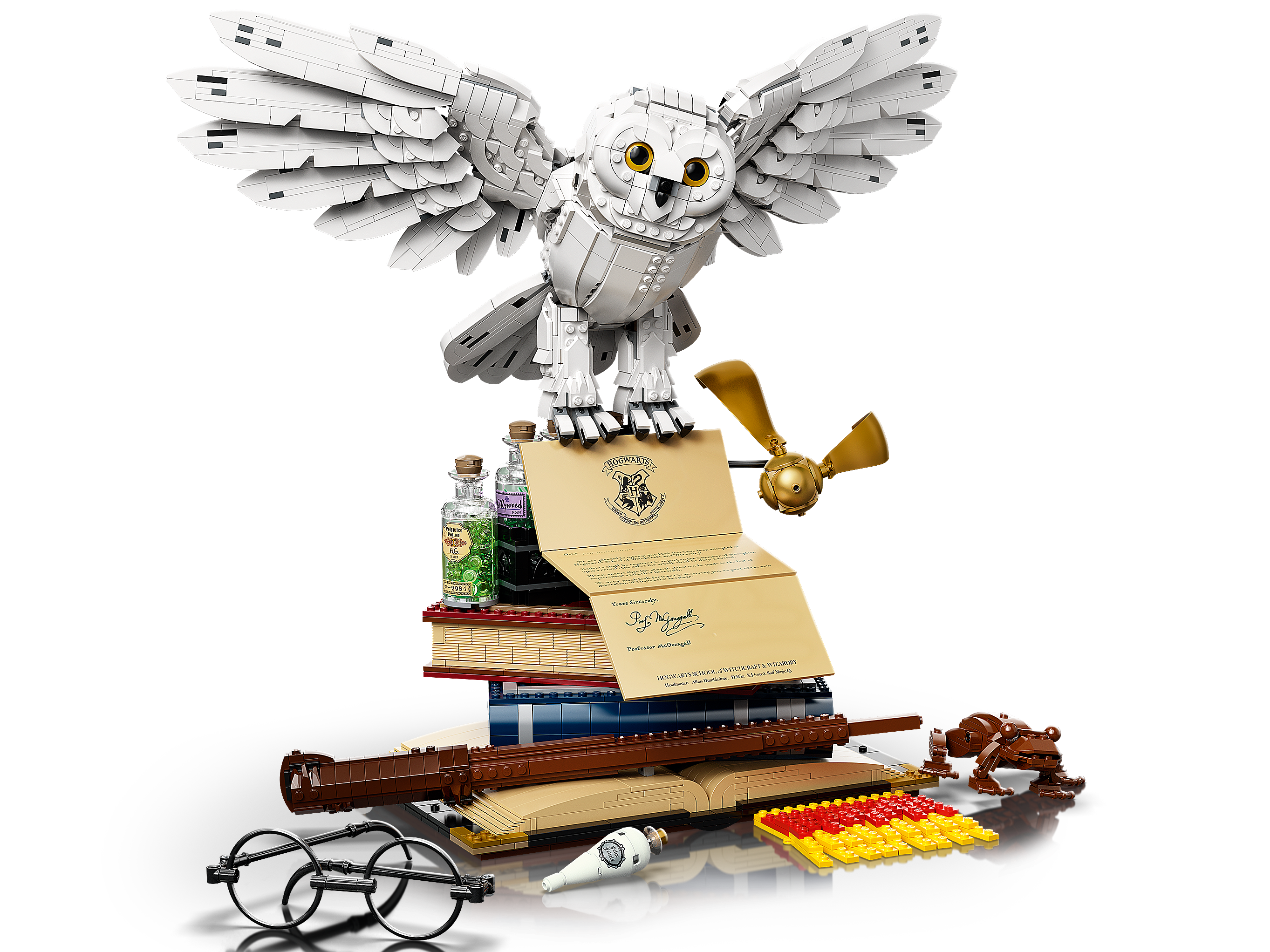 Icônes de Poudlard™ - Édition Collector 76391 | Harry Potter™ | Boutique  LEGO® officielle BE
