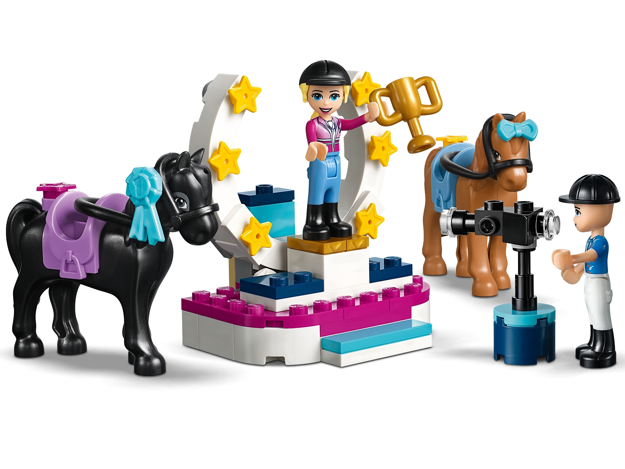 LEGO® Friends Stephanie's Horse Jumping 41367 Building Kit Gift Set for  Girls