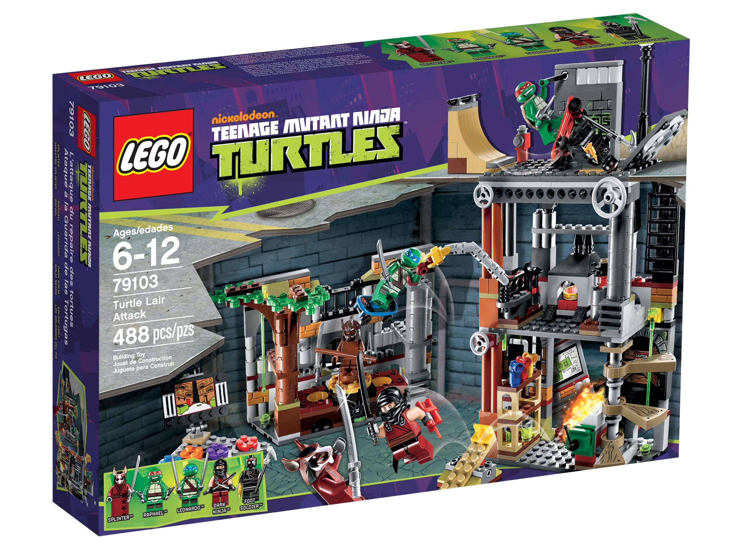 L'attaque du repaire des tortues 79103, Teenage Mutant Ninja Turtles™