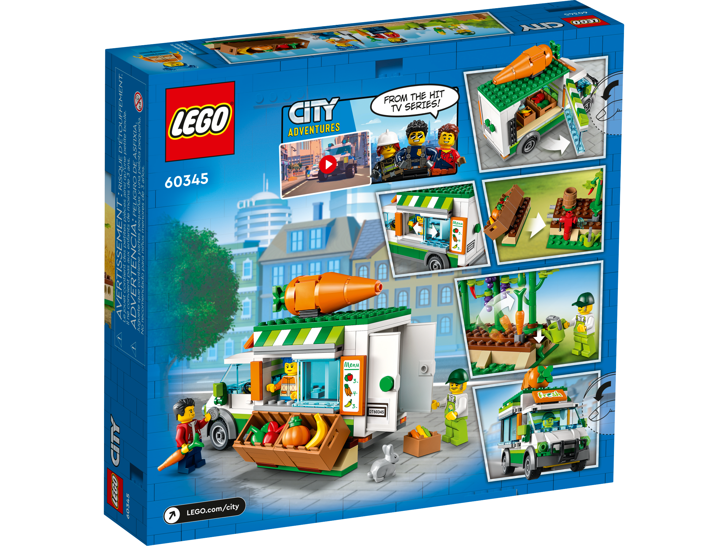 LEGO City Farm Farmers Market Van 60345 (Retiring Soon) by LEGO