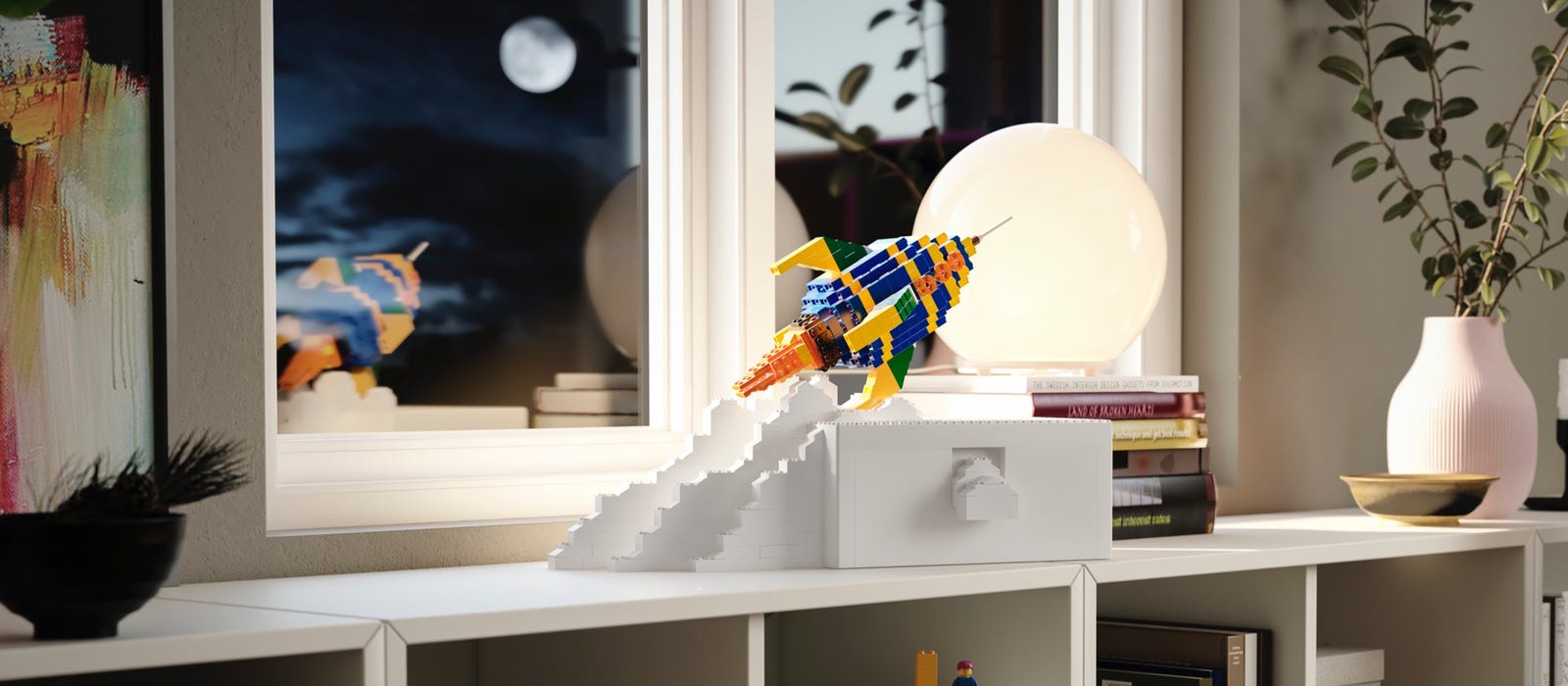 Meubles contemporains compatibles LEGO