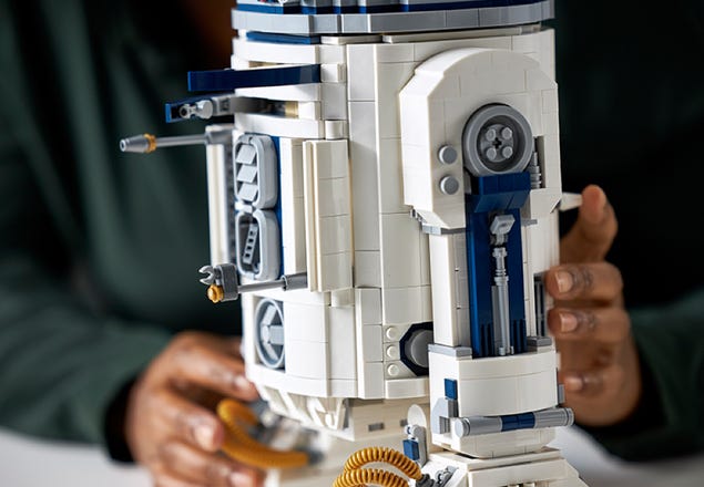 UCS R2-D2 Display Case for LEGO 75308