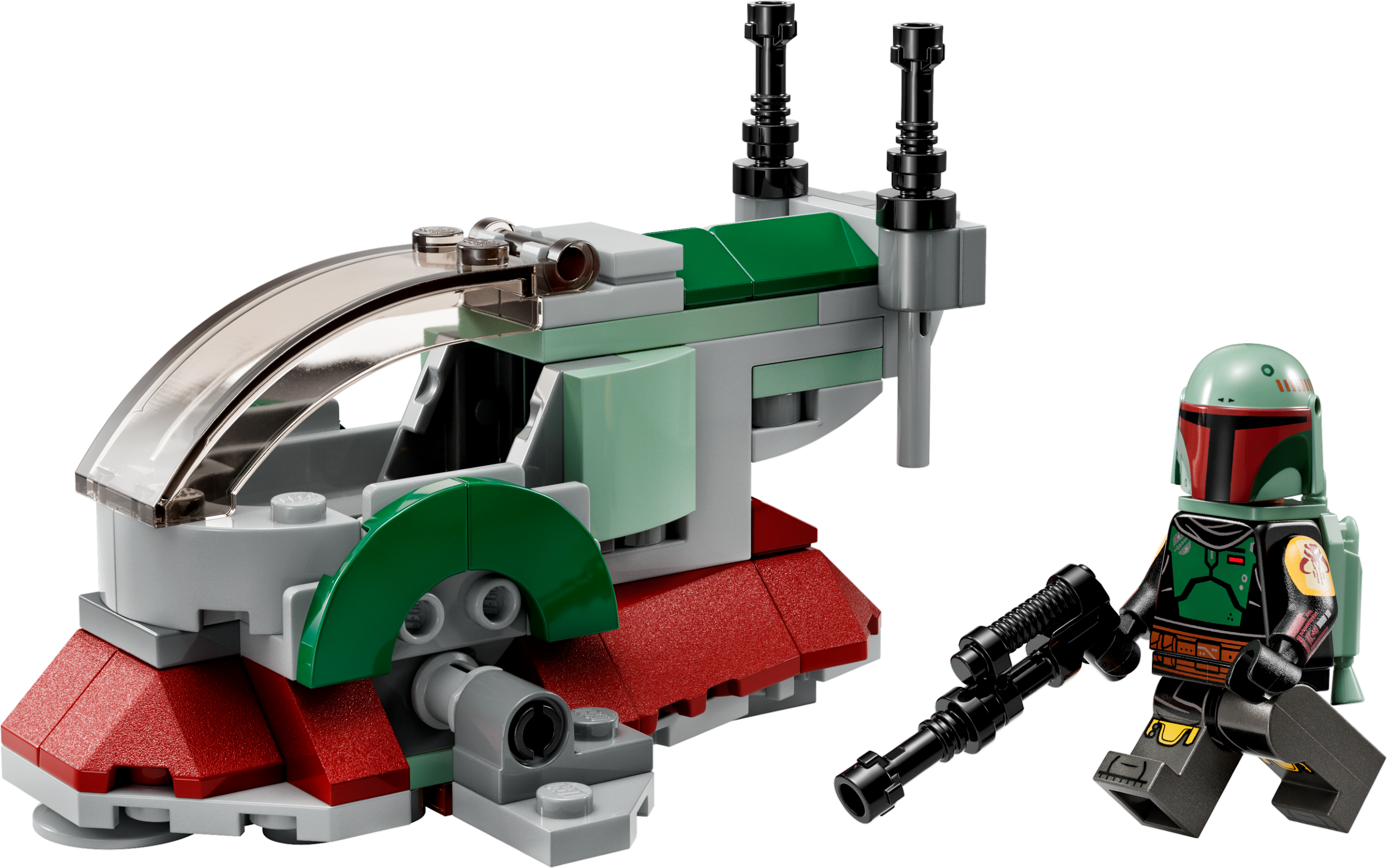 Fett's Starship™ Microfighter 75344 | Star Wars™ | online at the Official Shop US