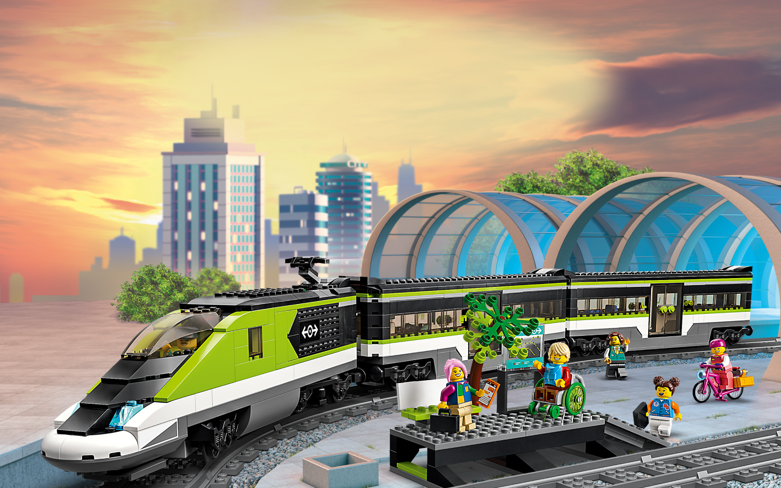 LEGO Train Track Setup and Station Expansion! Massive Train Station and 4  Bridges! 