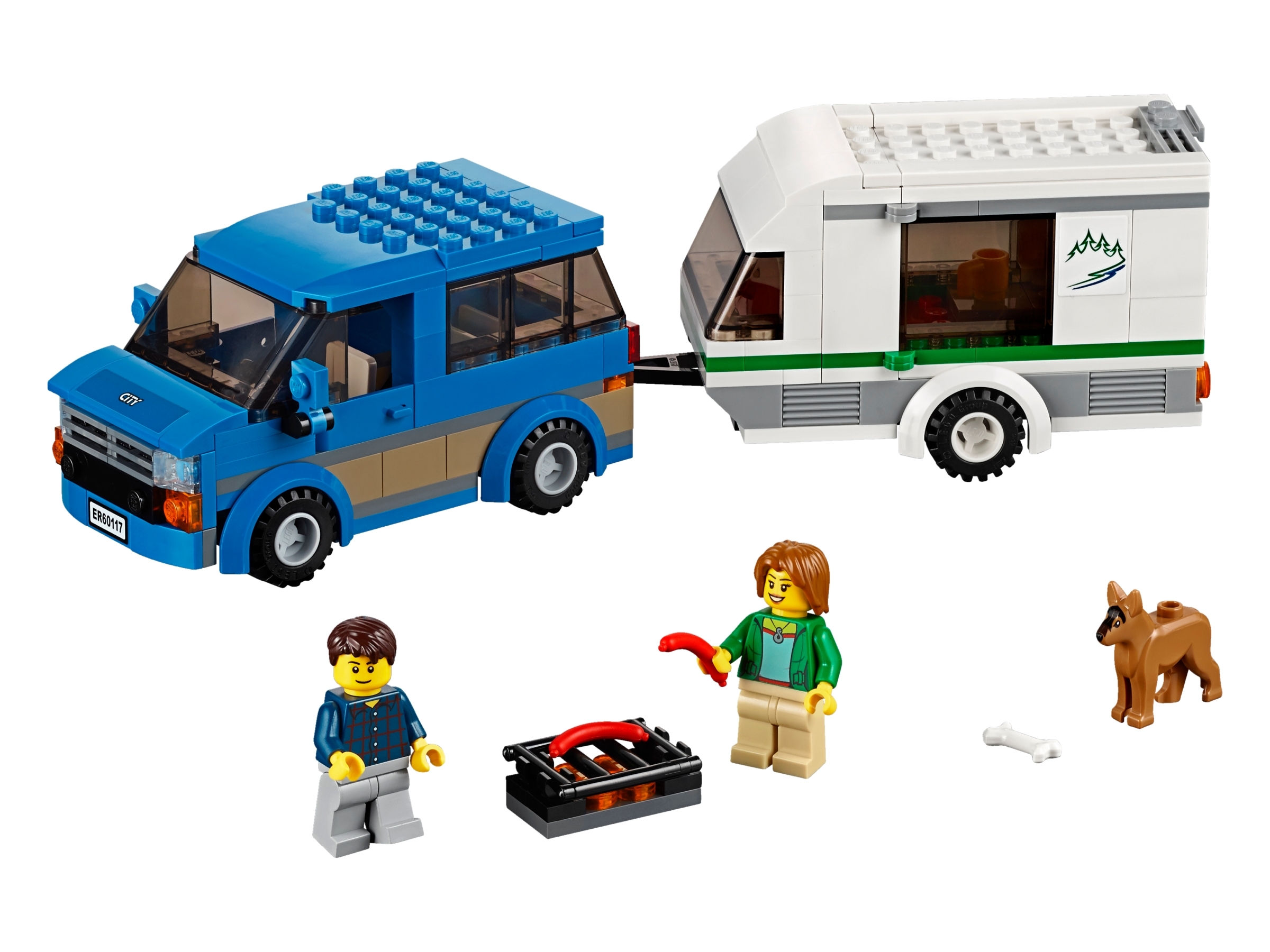 lego city van and caravan instructions