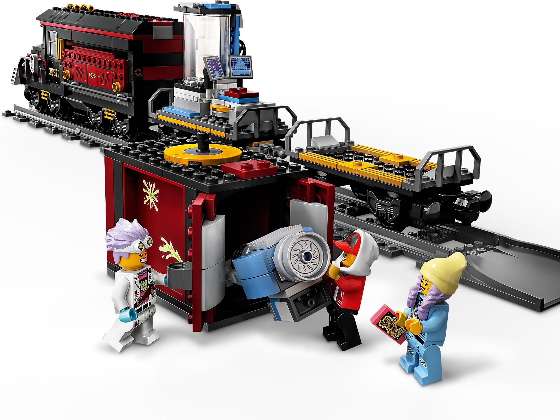 lego ghost train motorized