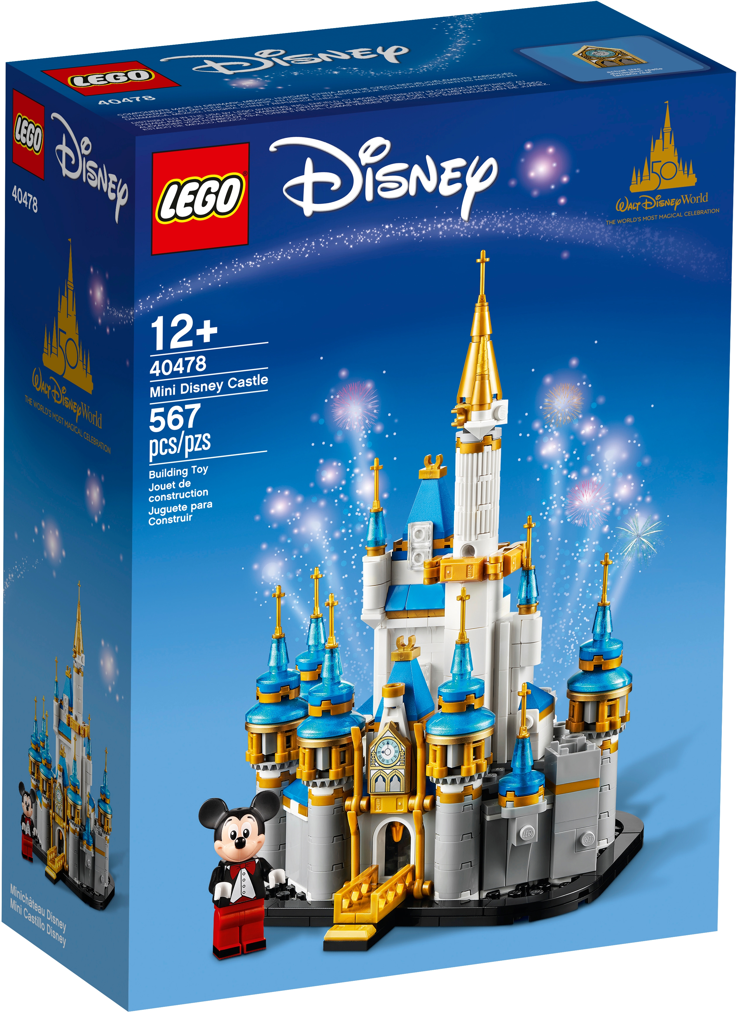 Mini Disney Castle Disney Buy Online At The Official Lego Shop Es