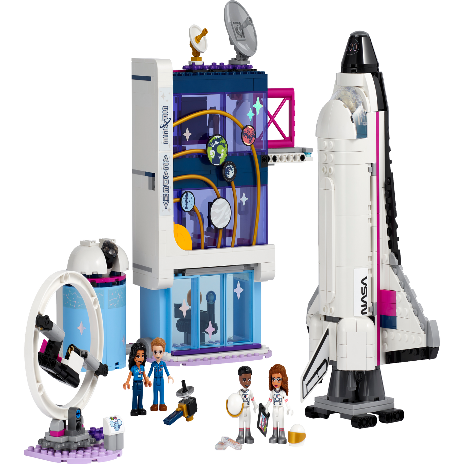 Olivia\'s Space Academy 41713 | LEGO® | online at US Official Shop the Friends Buy