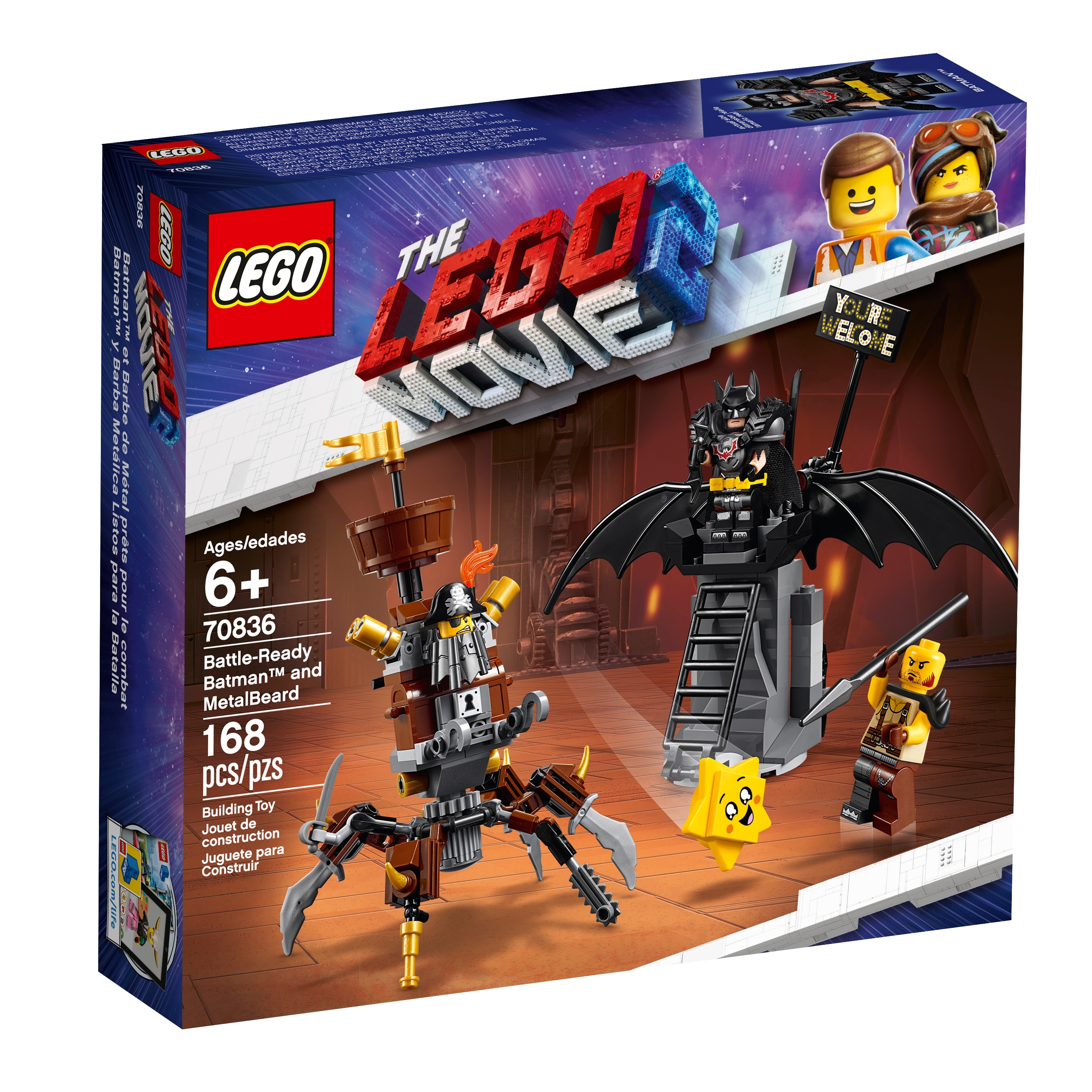 Battle-Ready Batman™ and MetalBeard 70836 | Batman™ | Buy online at the  Official LEGO® Shop US