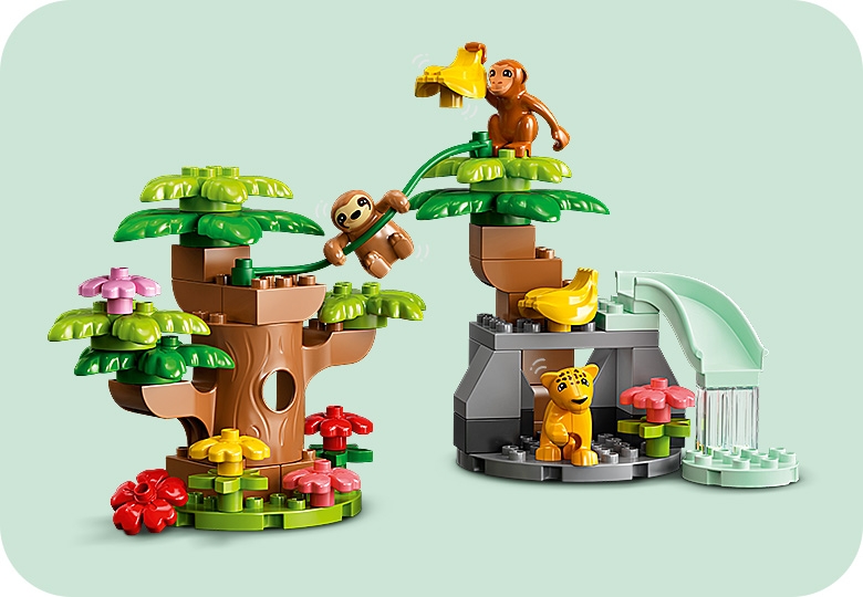 Animali del Sud America 10973 | DUPLO® | LEGO® Shop ufficiale IT