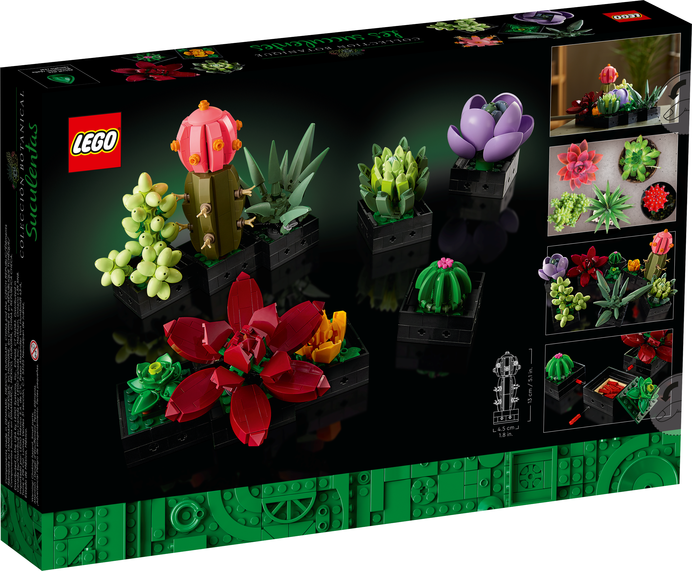 Lego Icons Orchid 10311 Ensemble de construction de plantes