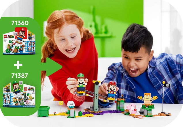 Adventures with Luigi Starter Mario™ LEGO® Shop LEGO® | at US the 71387 Super Course | online Buy Official