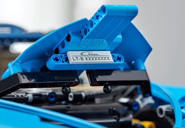 modèle 3D de Lego 42083 - Bugatti Chiron - TurboSquid 1877531