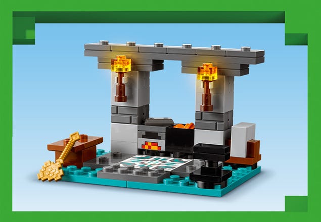 LEGO® 21252 - L'armurerie - LEGO® Minecraft™ - Jeux de