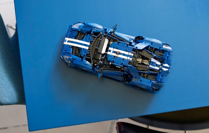 La Bugatti Chiron revue selon Lego à l'échelle 1 : et elle roule