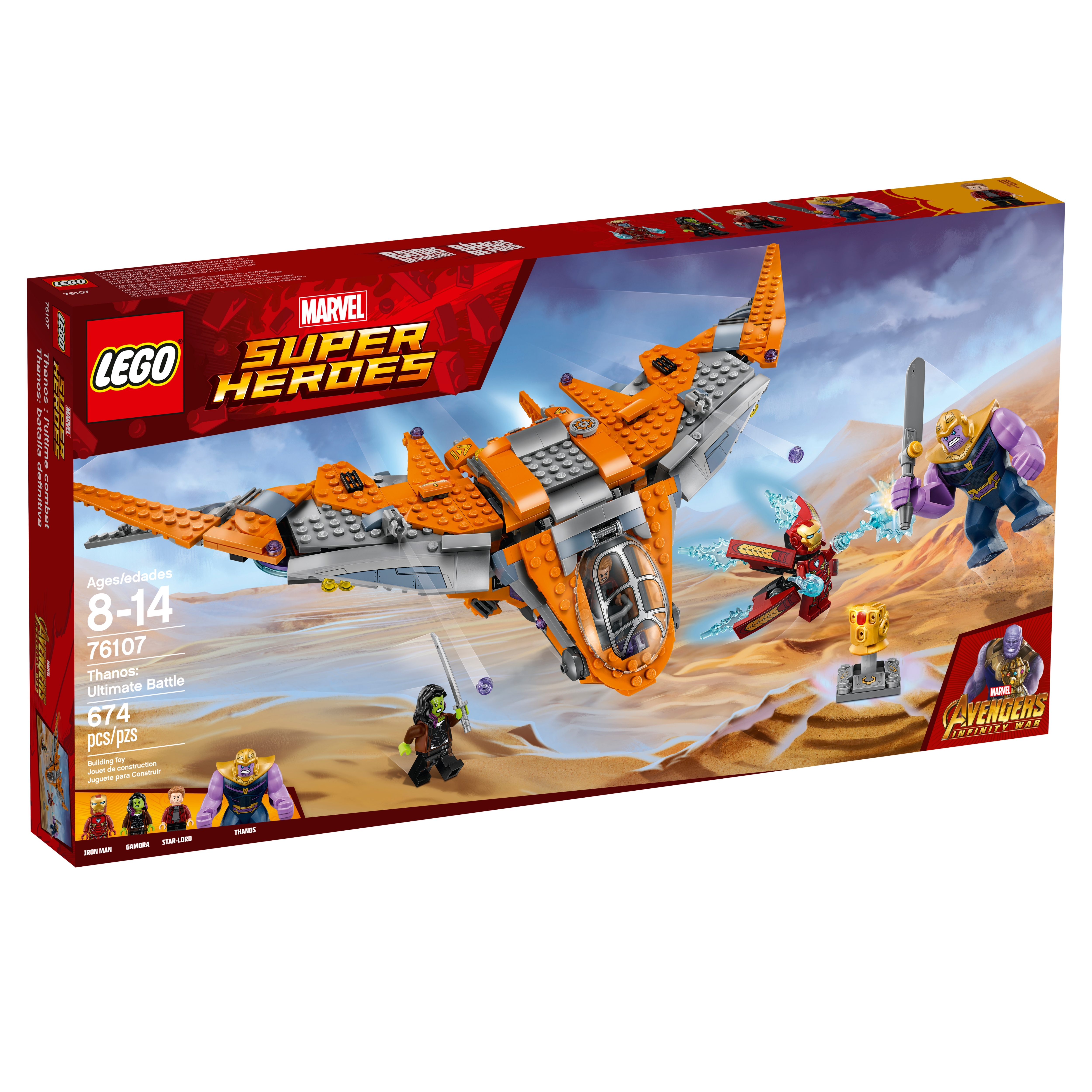 Thanos: Ultimate Battle 76107 Marvel | Buy online at the Official LEGO® US
