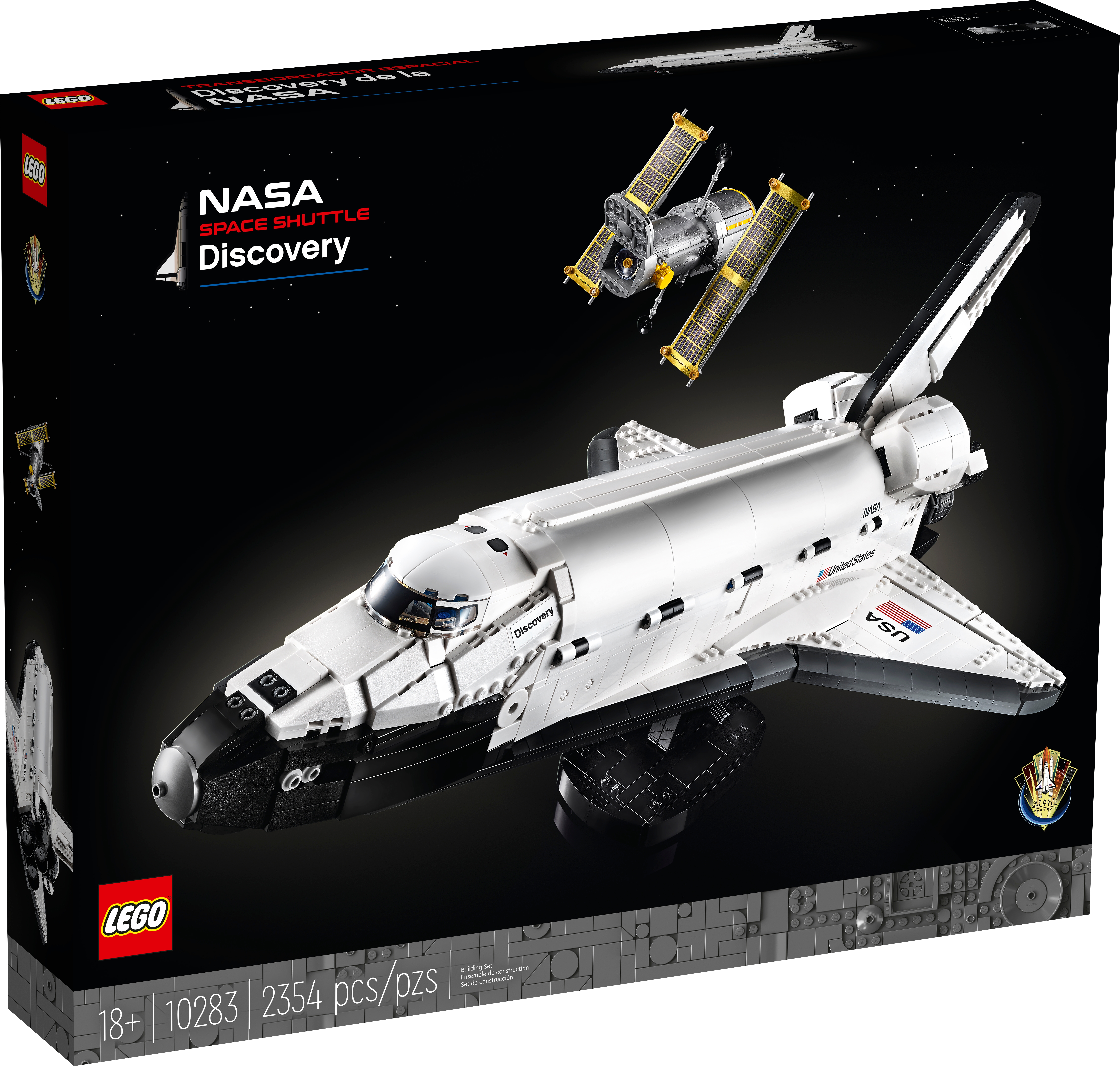 スペースシャトル ディスカバリー号 10283 | LEGO® Icons |レゴ®ストア
