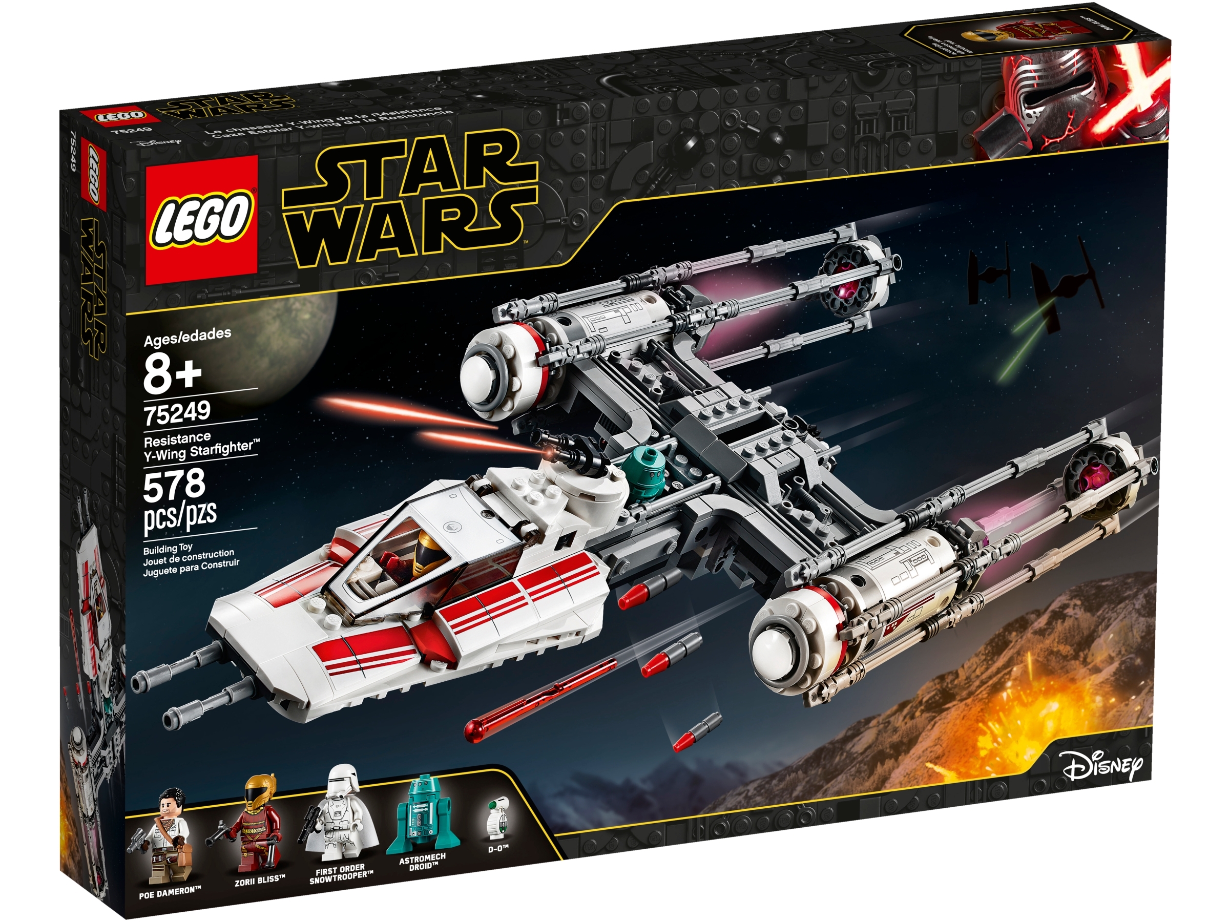 Resistance Y-Wing Starfighter™ 75249 
