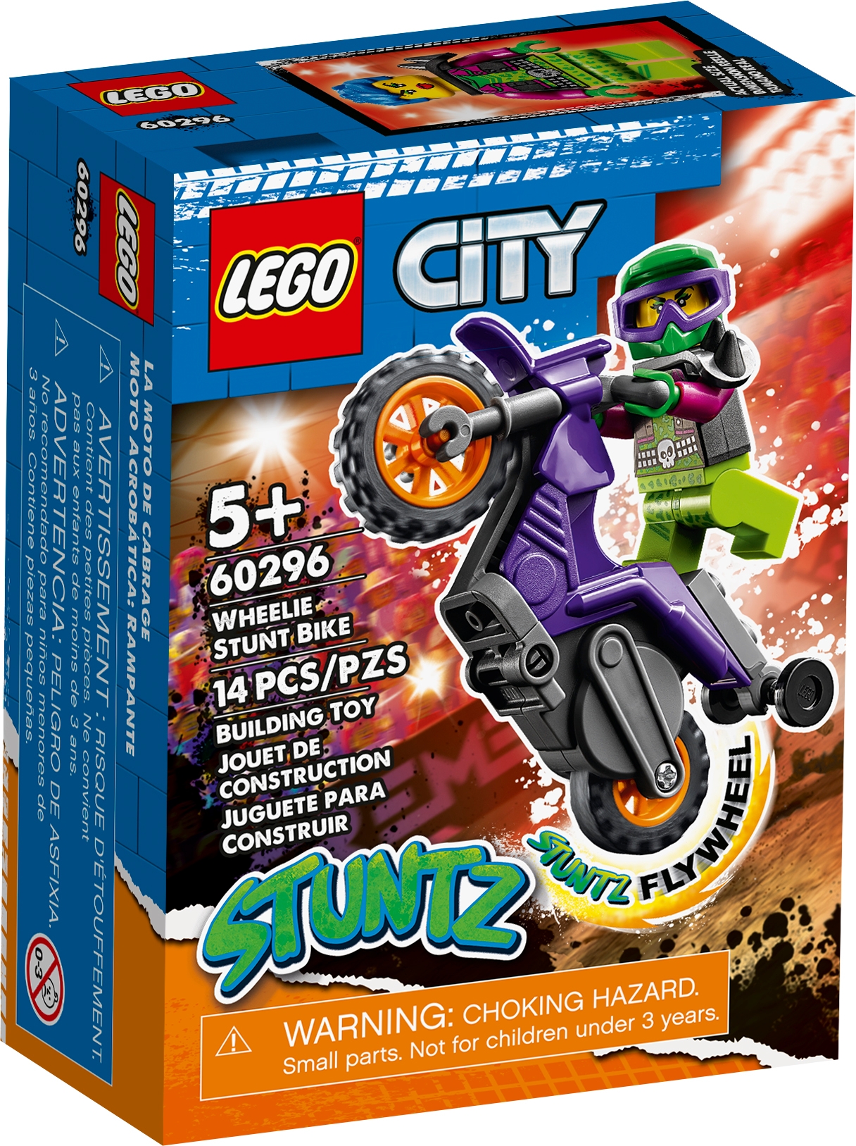 Wheelie Bike 60296 | City | Buy online at the Official LEGO® Shop US