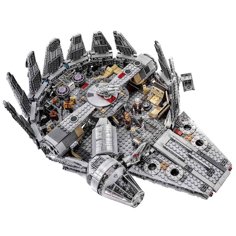 millennium falcon lego pieces