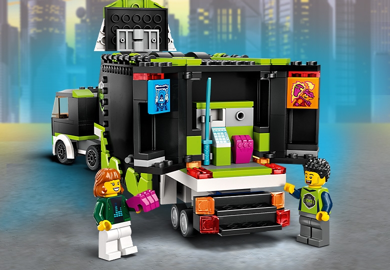 Gaming Tournament Truck 60388 | City | Buy online at the Official LEGO®  Shop GB
