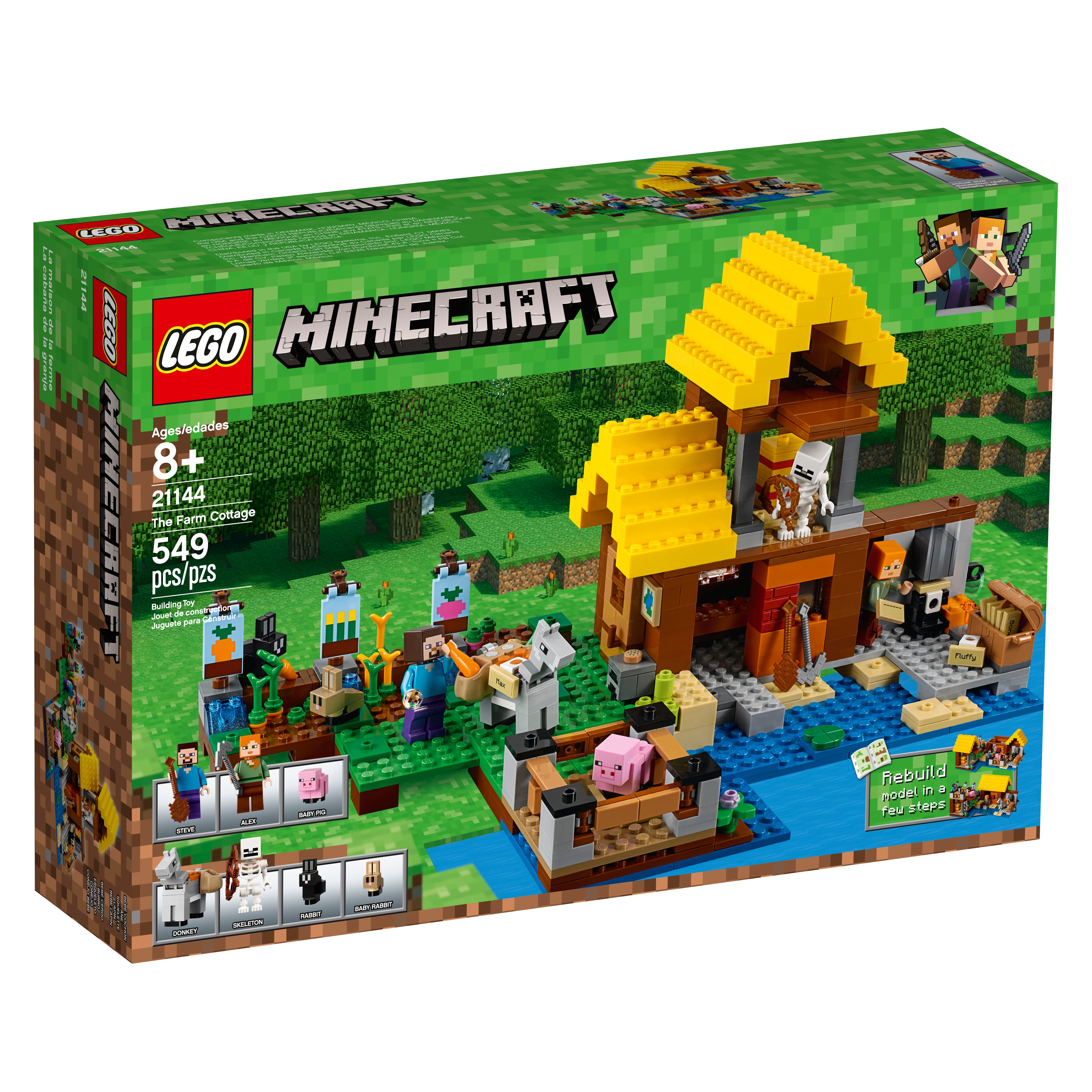 minecraft the farm cottage lego