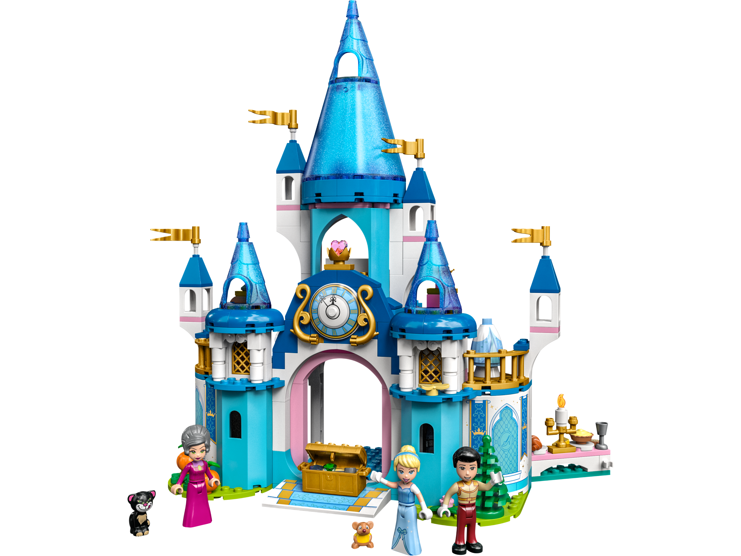 Tuhkimon ja prinssi Uljaan linna 43206 | Disney™ | Virallinen LEGO®-kaupasta  FI