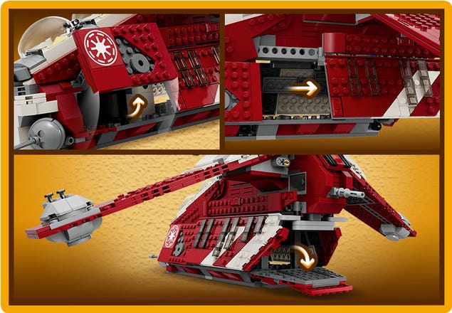 LEGO Star Wars 75354 Coruscant Guard Gunship revealed