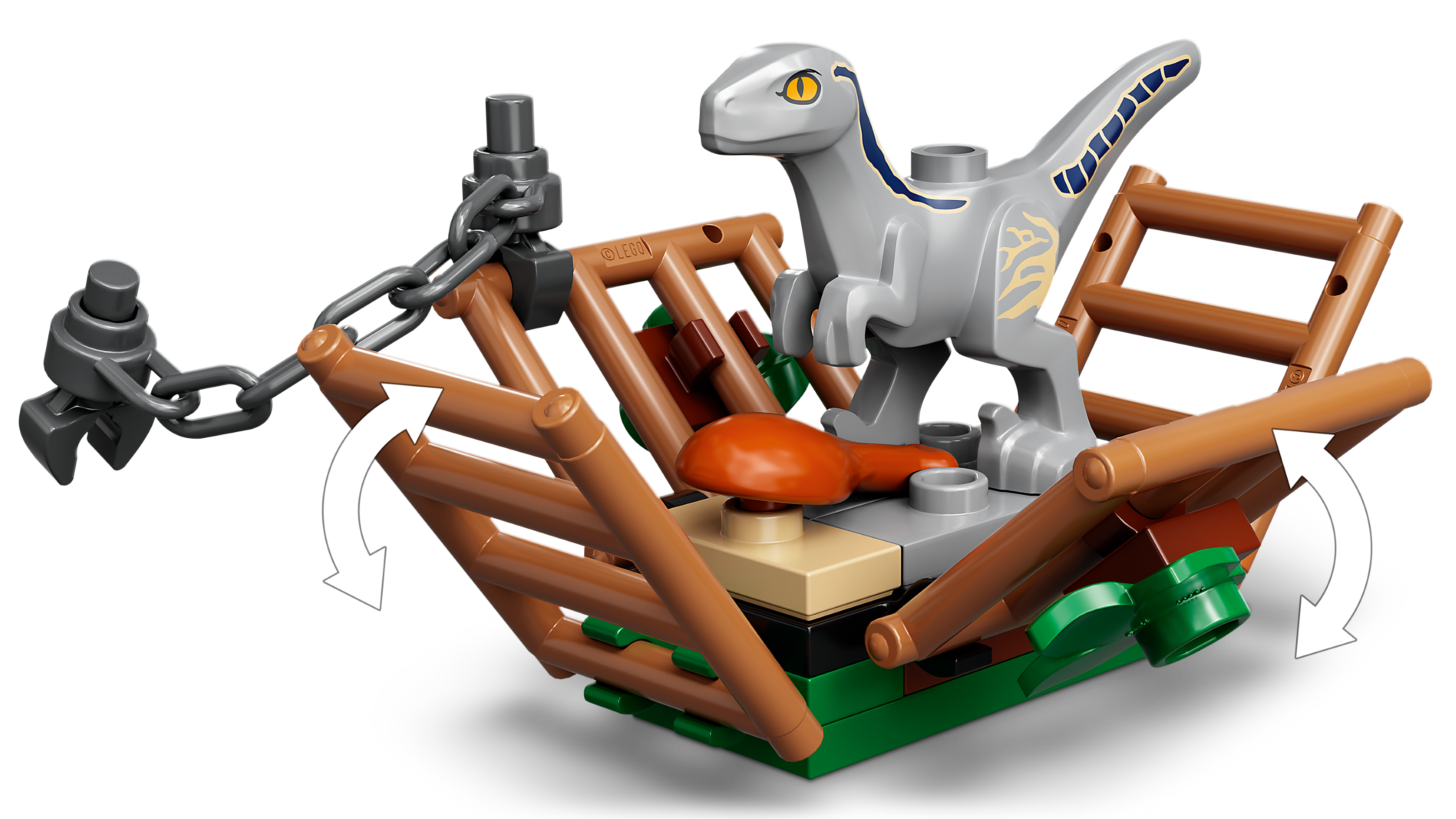 LEGO Jurassic World Blue and Beta Velociraptor Capture 76946 - Features  Truck, 2 Indoraptor Dinosaur Toys, Action Minifigures, Dominion Movie  Inspired