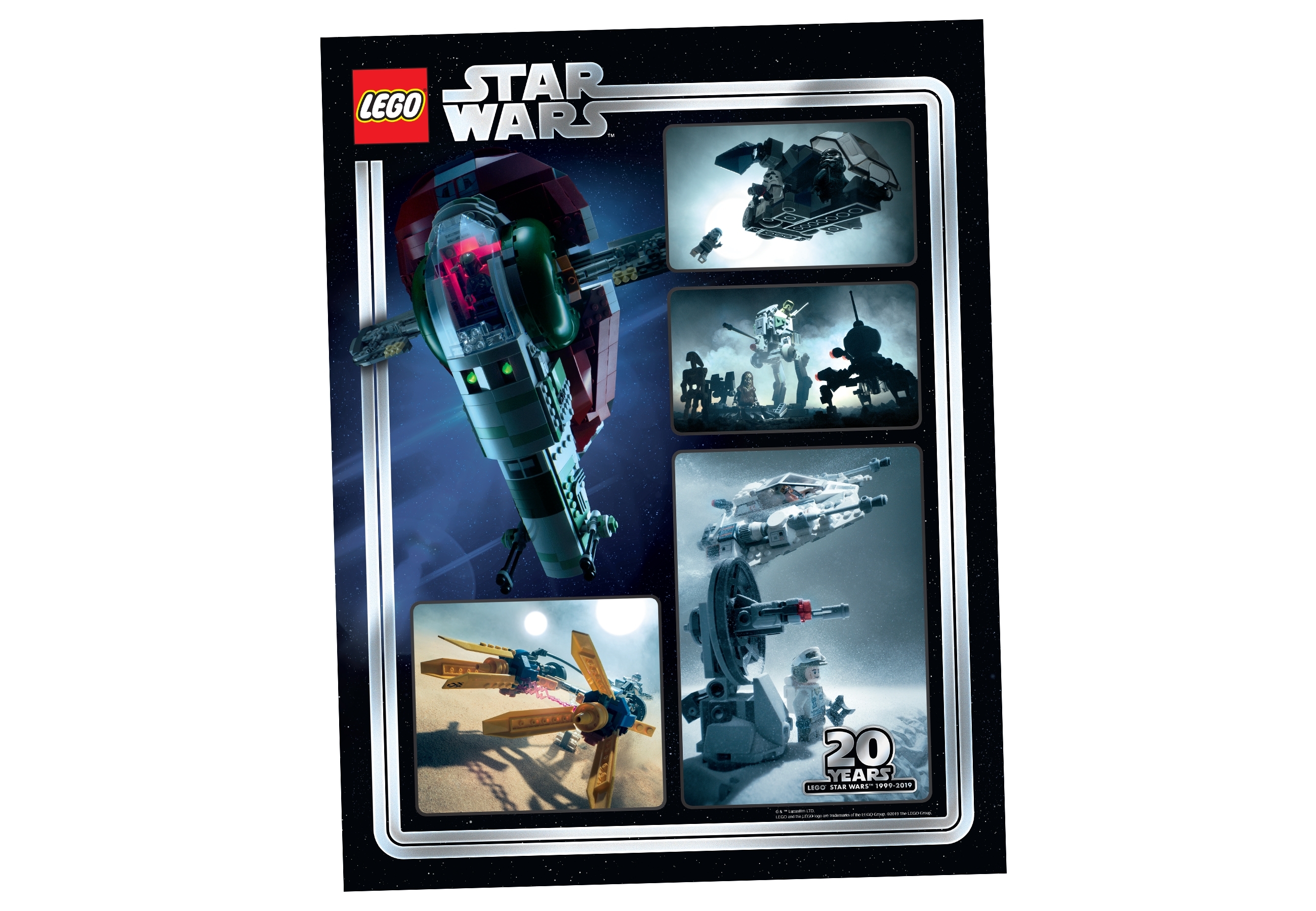 Victor De schuld geven herinneringen Collectible Star Wars™ 20th anniversary art print 5005888 | Other | Buy  online at the Official LEGO® Shop US