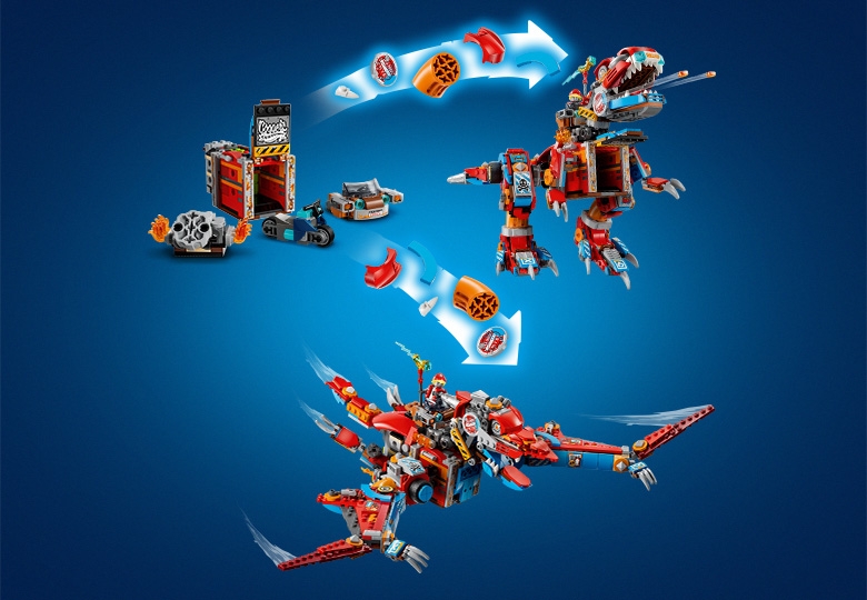 Cooper's Robot Dinosaur C-Rex 71484 | LEGO® DREAMZzz™ | Buy online 