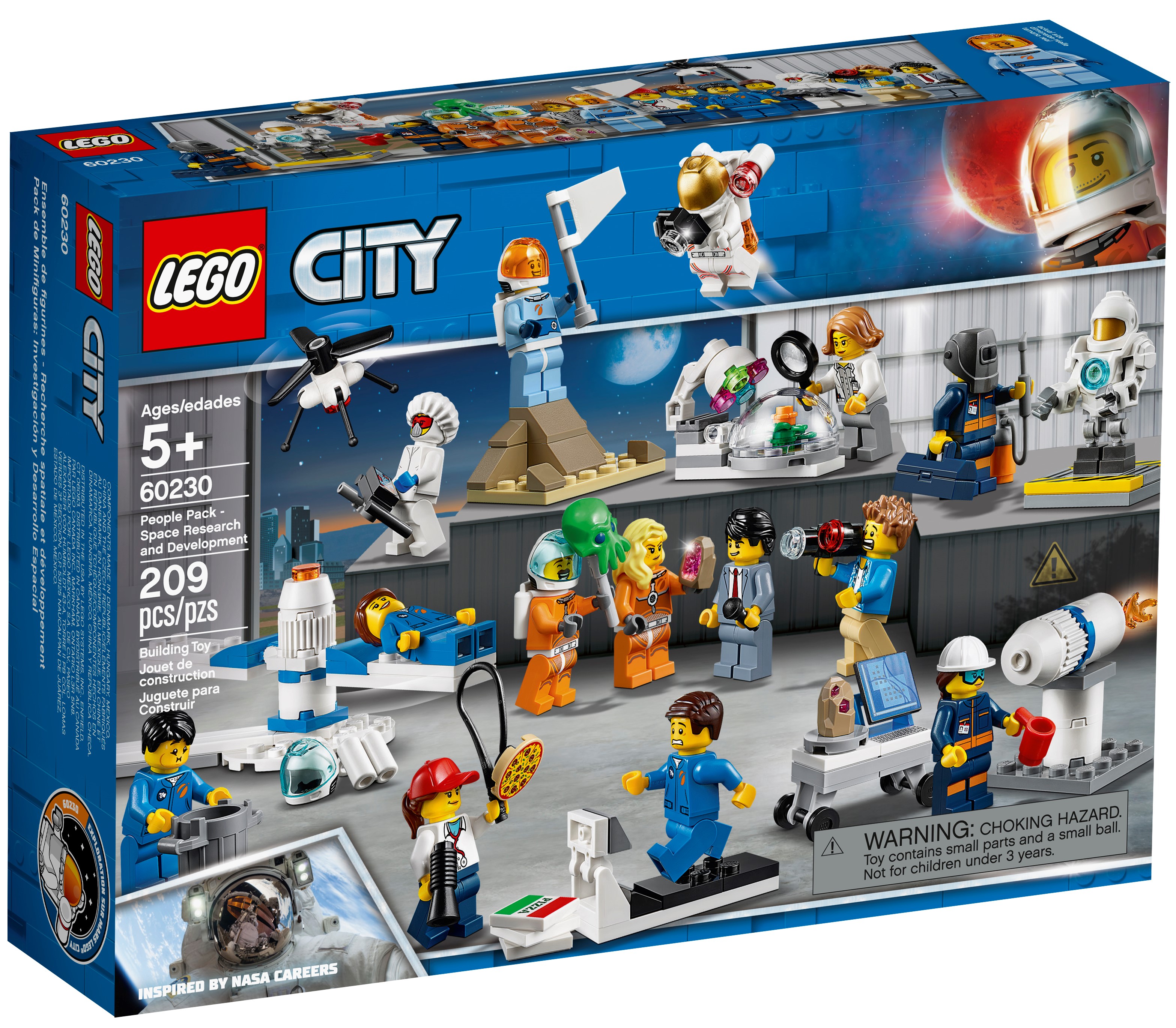 Rendezvous Bende Numeriek Personenset - ruimteonderzoek 60230 | City | Officiële LEGO® winkel NL