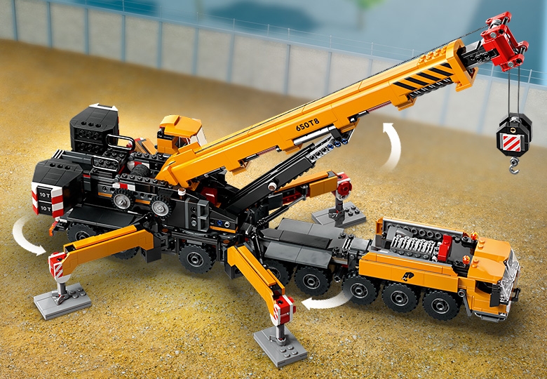 Yellow Mobile Construction Crane 60409 City Buy online at the Official LEGO Shop GB