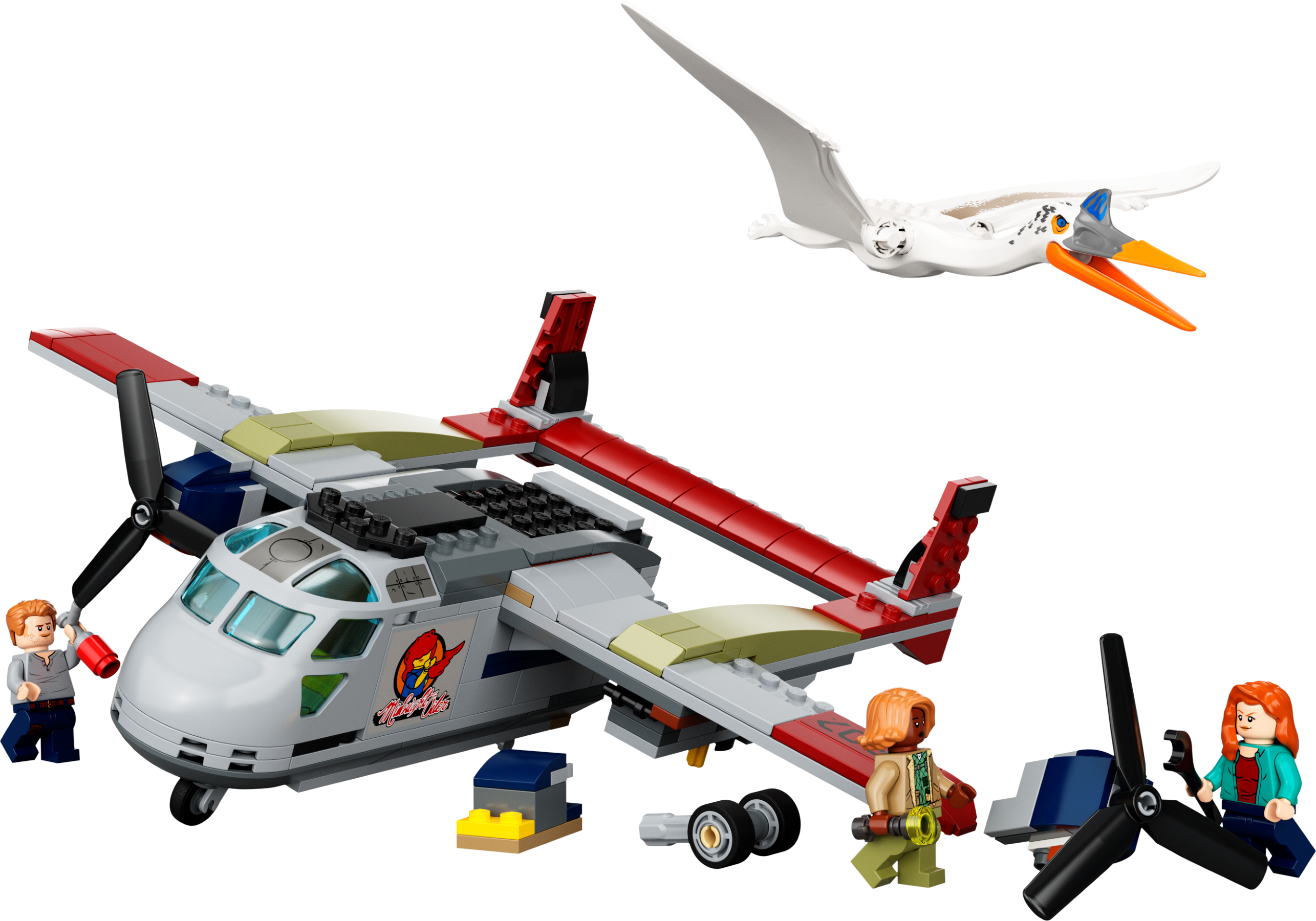 Quetzalcoatlus Plane Ambush | Jurassic World™ online the Official LEGO® Shop US