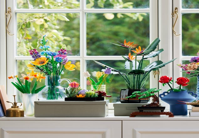 LEGO Icons Botanical Collection 2023 : les nouvelles fleurs sont  disponibles en précommande - HelloBricks