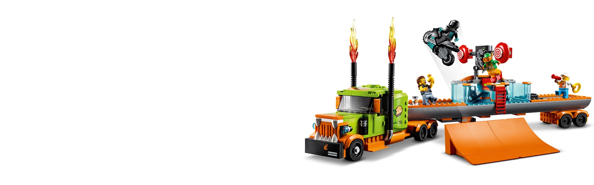 Stunt Show Truck 60294 | City | Buy online at the Official LEGO® Shop US