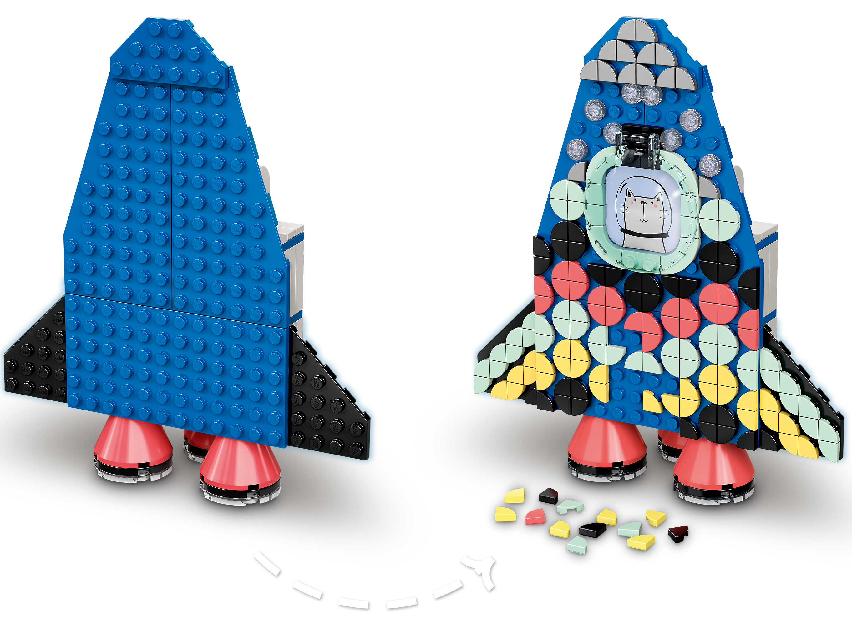 Porte-stylo-fusée LEGO Dots, 41936 - Allemagne, Produits Neufs -  Plate-forme de vente en gros