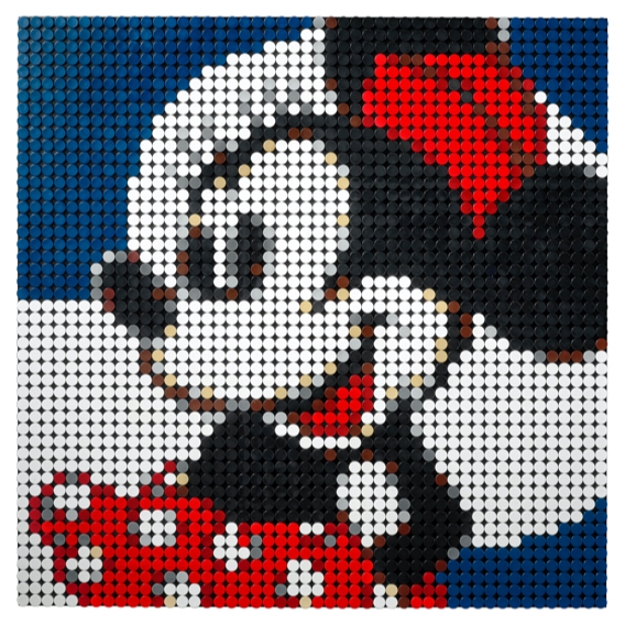 lego art minnie