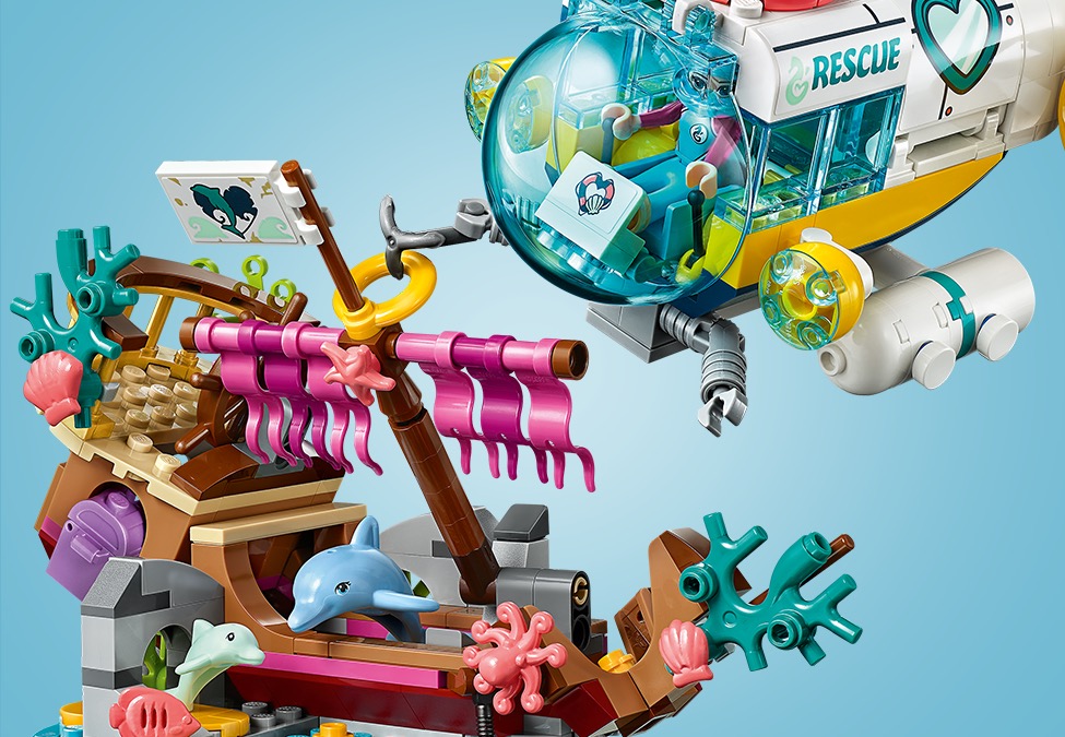 Lego friends dolphins rescue new arrivals