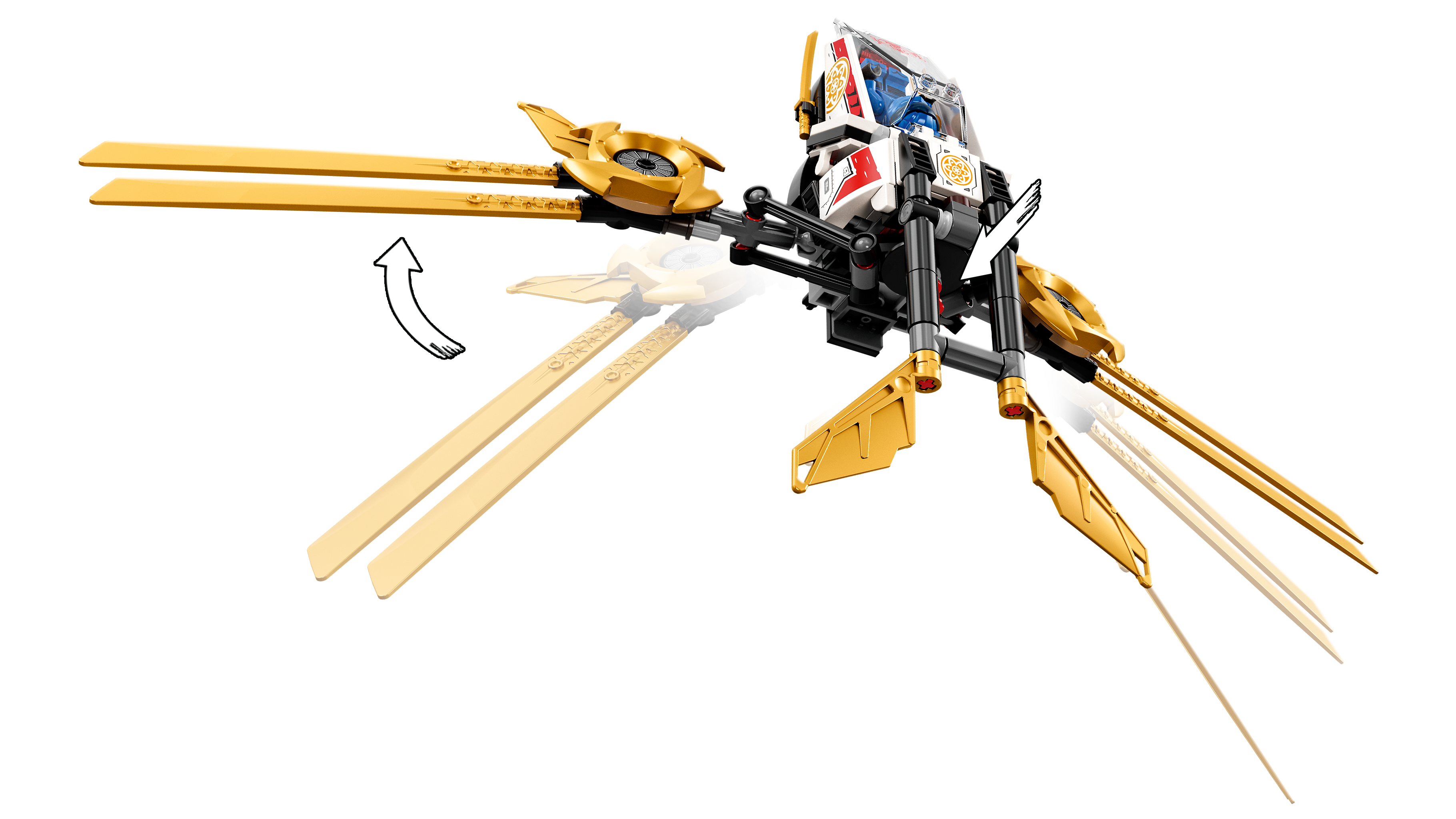 Lego - LEGO 71739 NINJAGO Le tout-terrain ultrasonique - Jouet