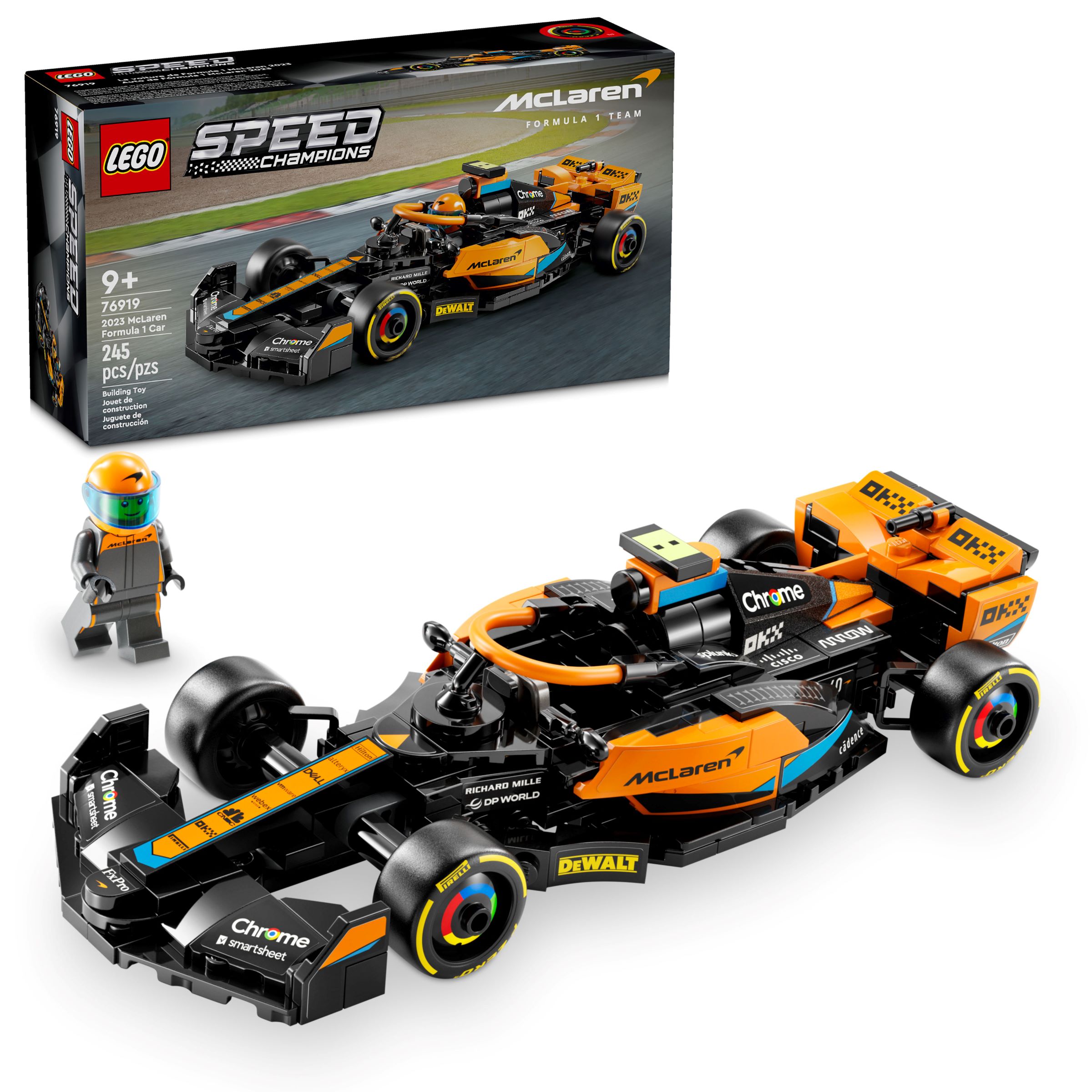 2023 McLaren Formula 1 Race Car 76919 | Speed Champions | Buy 