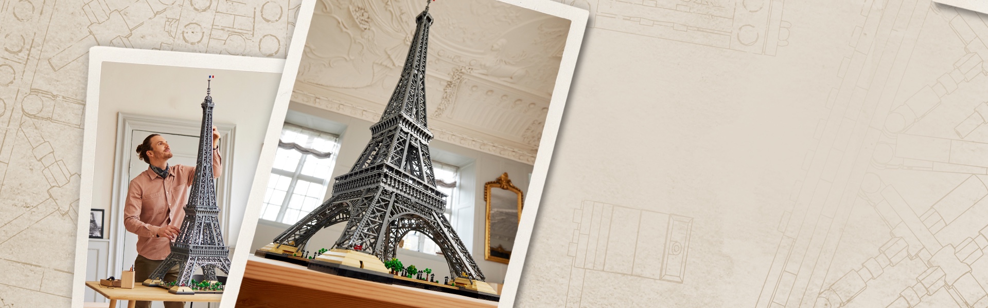 Eiffel tower 10307 | LEGO® Icons | Buy online at the Official LEGO® Shop US