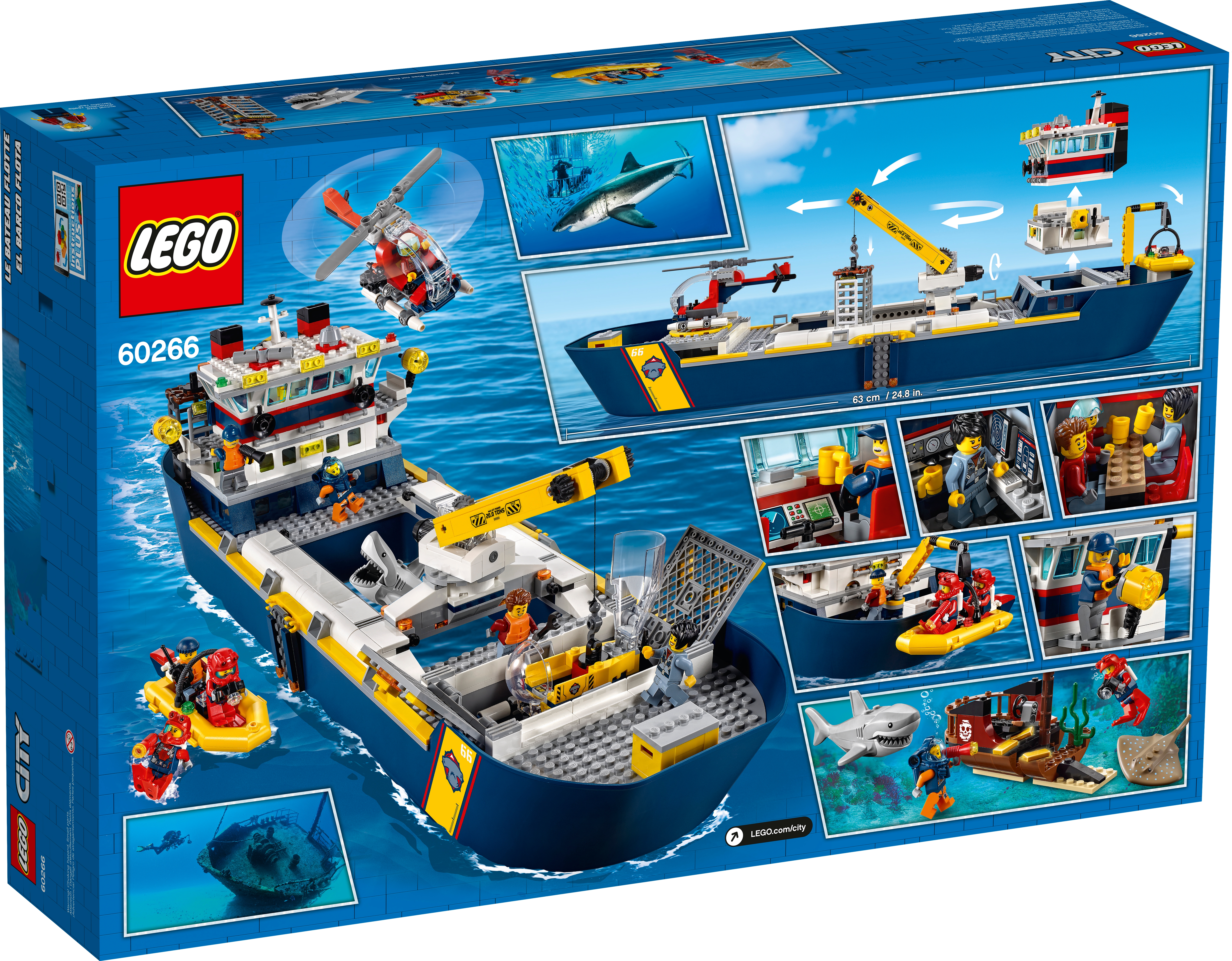 Ocean Exploration Ship 60266 City Buy online at the Official LEGO Shop CA