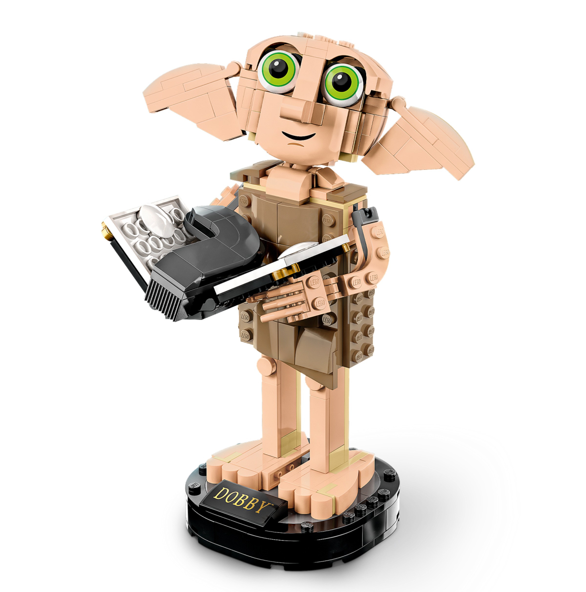 LEGO MINIFIGURE HARRY POTTER DOBBY HOUSE ELF HP105 FROM 4736 FREEING DOBBY